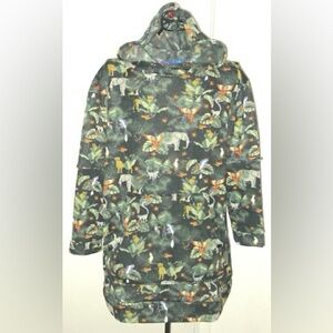 Lug Forest Adventure Hoodie - Green and Orange